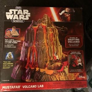 Star Wars volcano set